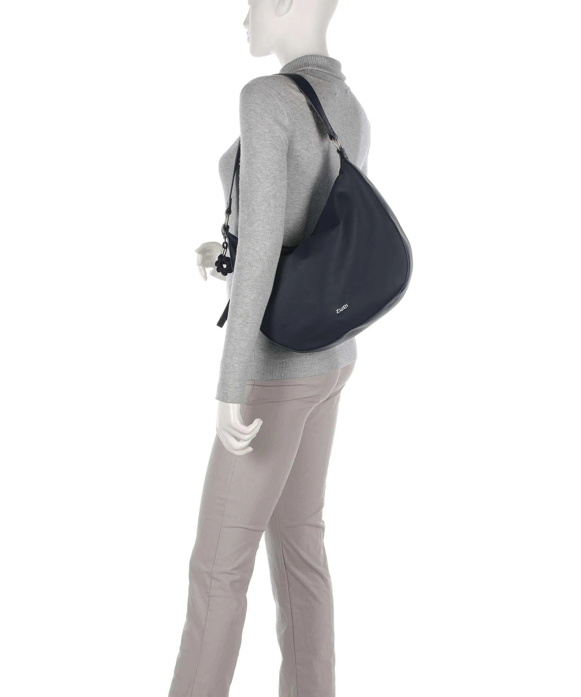  Zwei Yuna YU110 Borsa hobo pelle sintetica blu scuro  